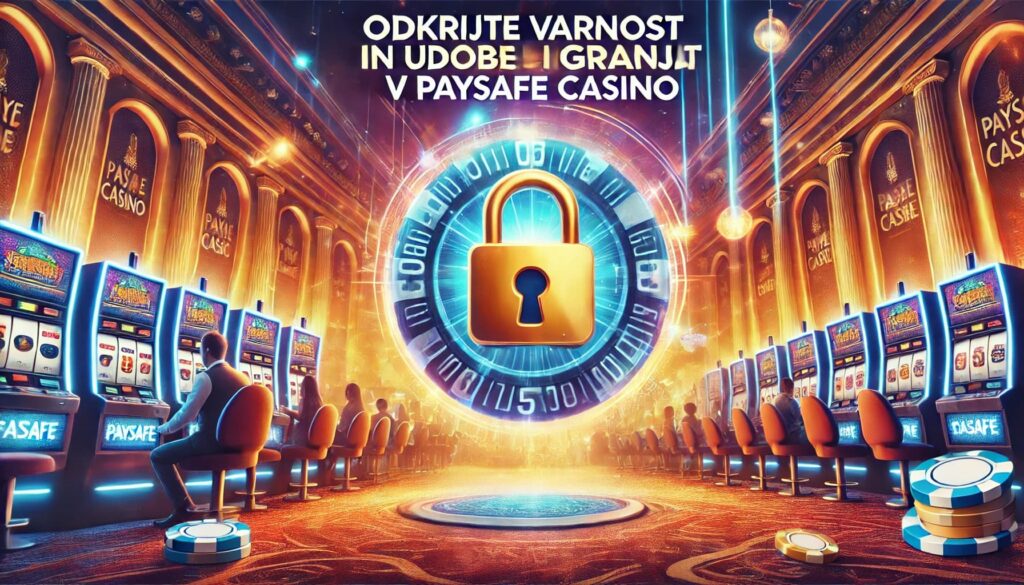 Odkrijte varnost in udobje igranja v paysafe casino